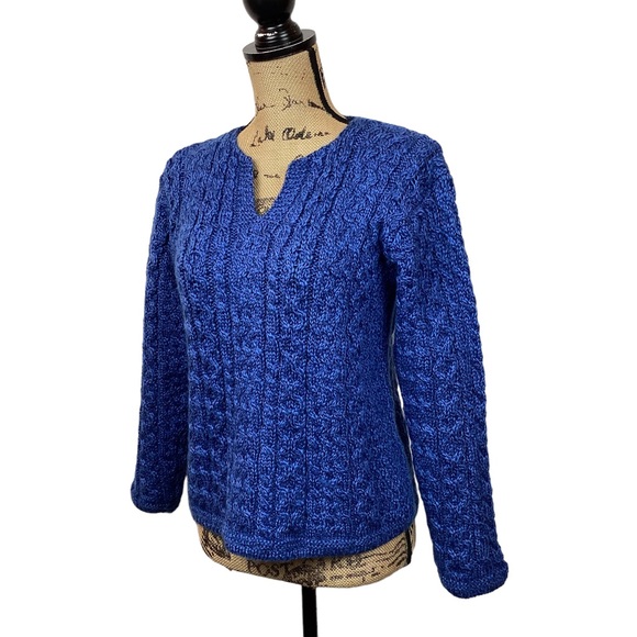 Aran Sweater Market Ireland Cable Knit Wool - Picture 3 of 6